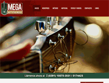 Tablet Screenshot of institutomega.com